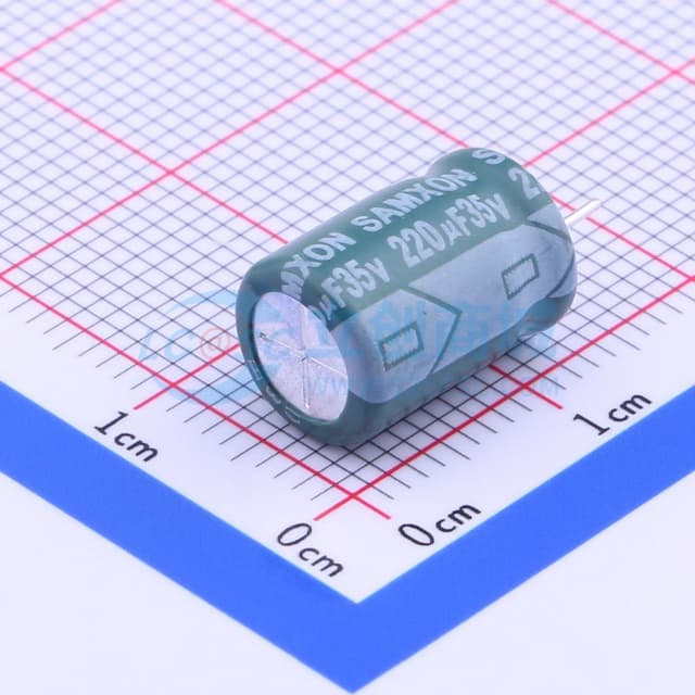 220uF ±20% 35V 【插件】实物图