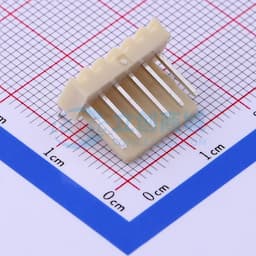 米黄色 1x6P 间距:2.54mm 弯插 系列:KK 254(MX2510)【插件】缩略图