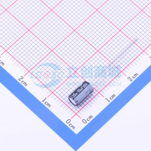 10uF ±20% 35V 【引线】实物图