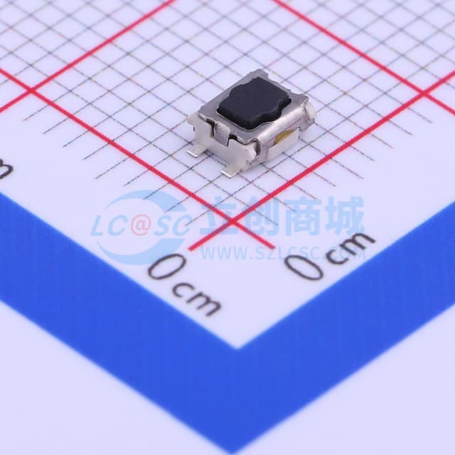 3.5*3*1.7mm 立贴 轻触开关实物图