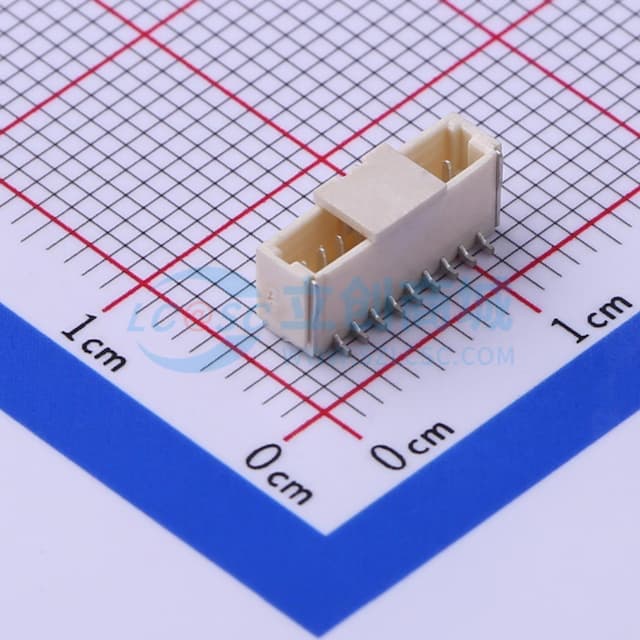 1x9P 间距:1mm 立贴实物图