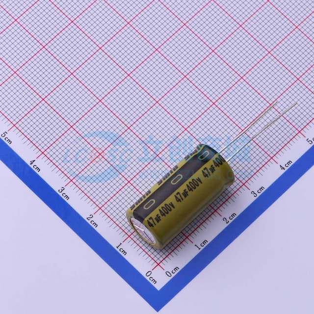 47uF ±20% 400V 【插件】实物图