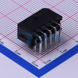黑色 2x5P 间距:3mm 弯插【插件】缩略图