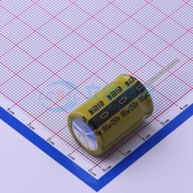 180uF ±20% 250V 【插件】实物图