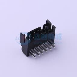 黑色 2x6P 间距:2mm 弯插【插件】缩略图