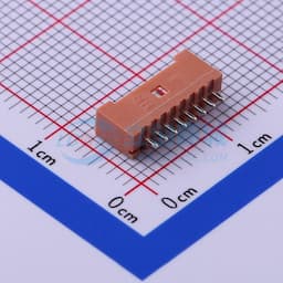 土黃 1x8P 间距:1.25mm 直插【插件】缩略图