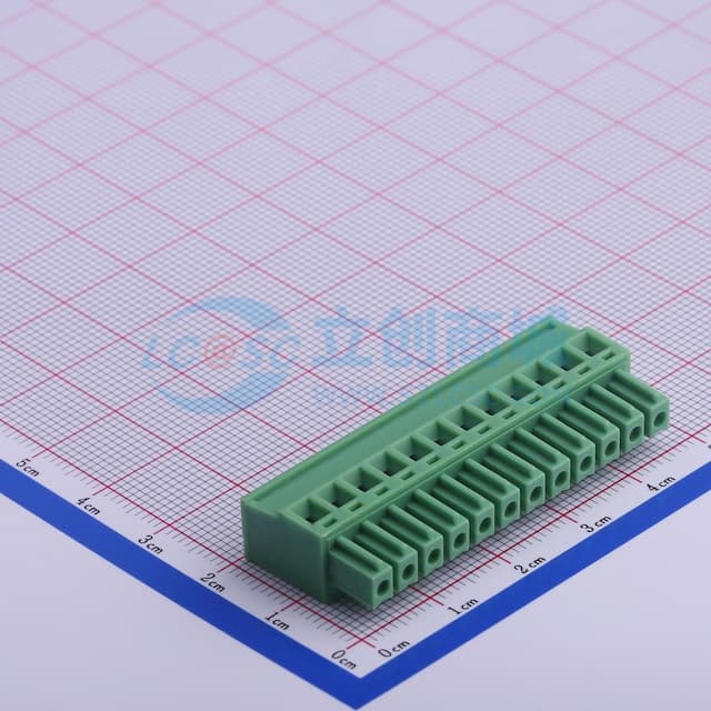 3.81mm 1x12P 排数:1 每排P数:12实物图