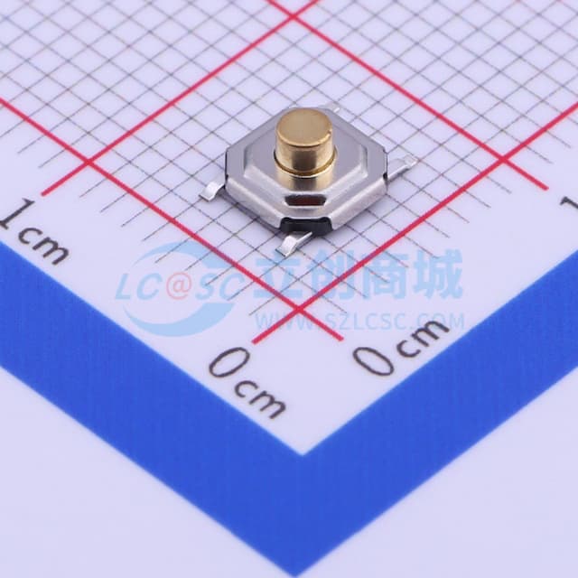 5.1*5.1*2.5mm 立贴 轻触开关实物图