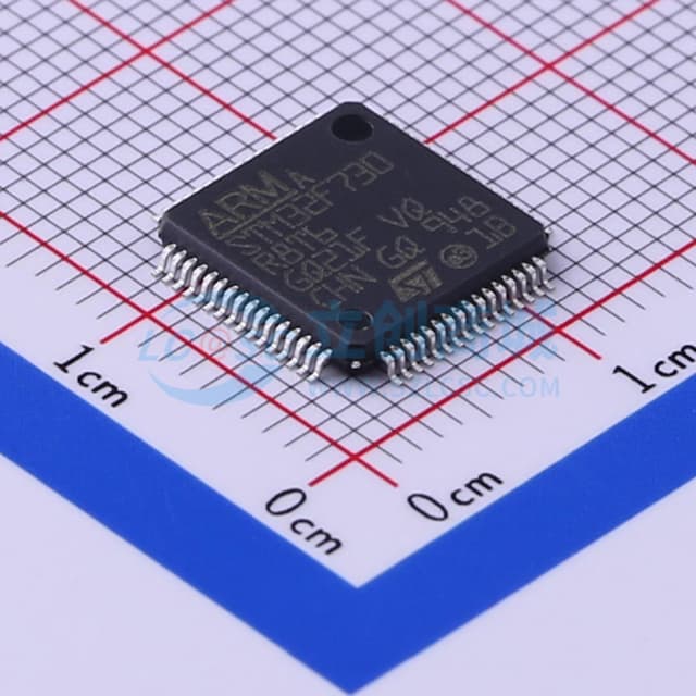 带DSP和FPU的高性能ARM Cortex-M7 MCU，具有64 KB Flash、216 MHz CPU、ART加速器、一级缓存、硬件加密和SDRAM实物图