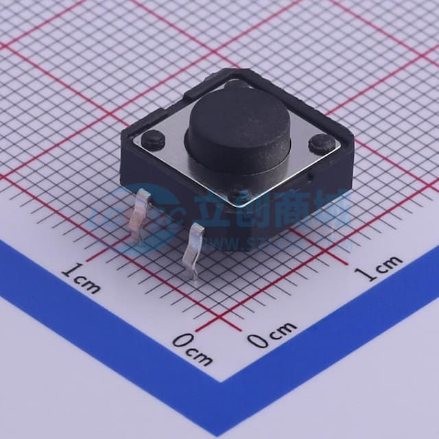 12*12*5.5mm 直插 轻触开关 【轻触】实物图