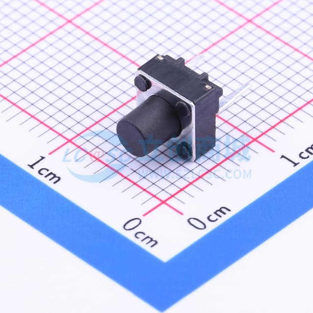 6*6*7mm 直插 轻触开关 【轻触】实物图