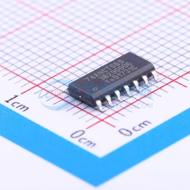 四路二输入与门实物图