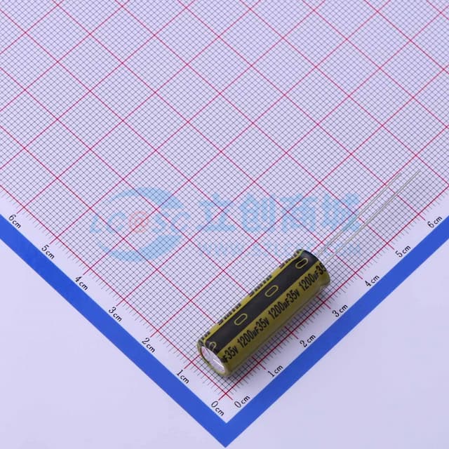 1200uF ±20% 35V 【引线】实物图