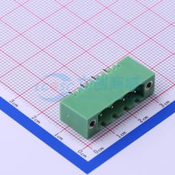 螺丝固定 1x4P 5.08mm 排数:1 每排P数:4 【插拔】缩略图