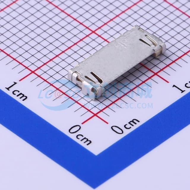 1x8P 间距:1mm 卧贴实物图