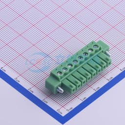 3.81mm 1x8P 排数:1 每排P数:8 螺丝固定缩略图