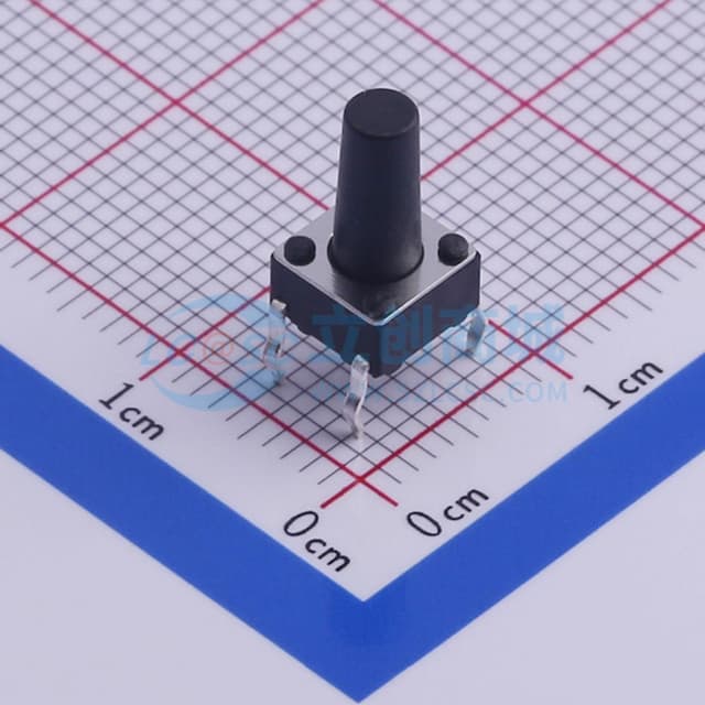 6*6*11mm 直插 轻触开关 【轻触】实物图