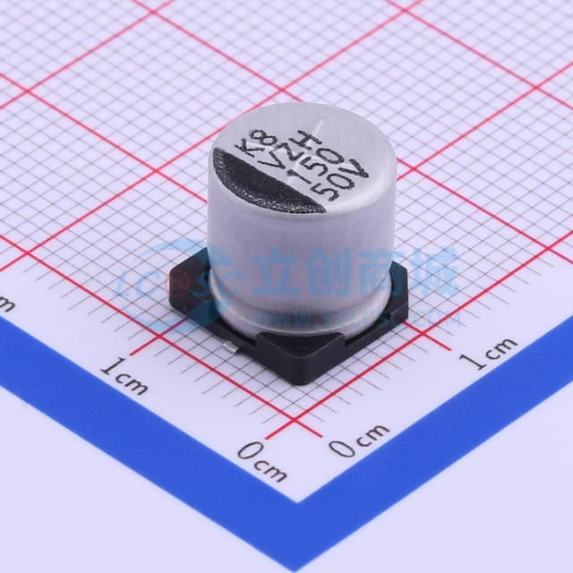150uF ±20% 50V实物图