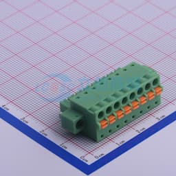 3.81mm 1x8P 排数:1 每排P数:8 螺丝固定缩略图
