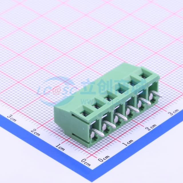 5mm 直插 每排P数:6 【插件】实物图