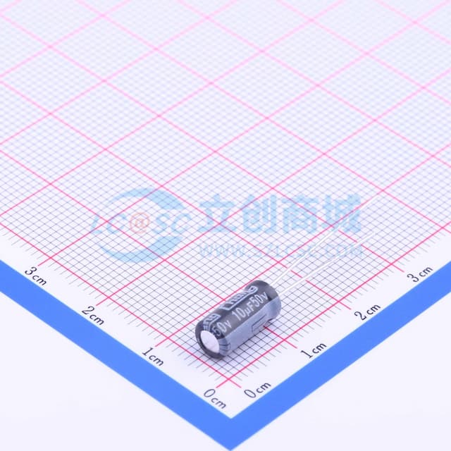 10uF ±20% 50V 【引线】实物图