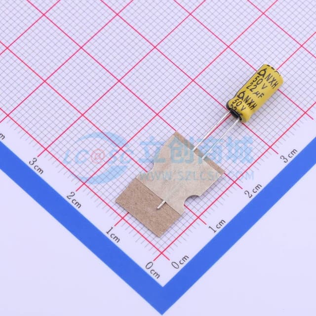 22uF ±20% 50V 【引线】实物图