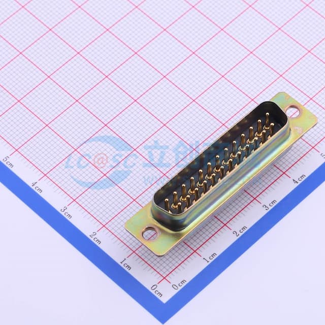 D-Sub 公 P数:25P实物图