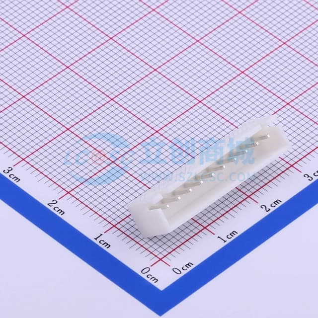 1x10P 间距:2.5mm 直插 系列:XH 【插件】实物图