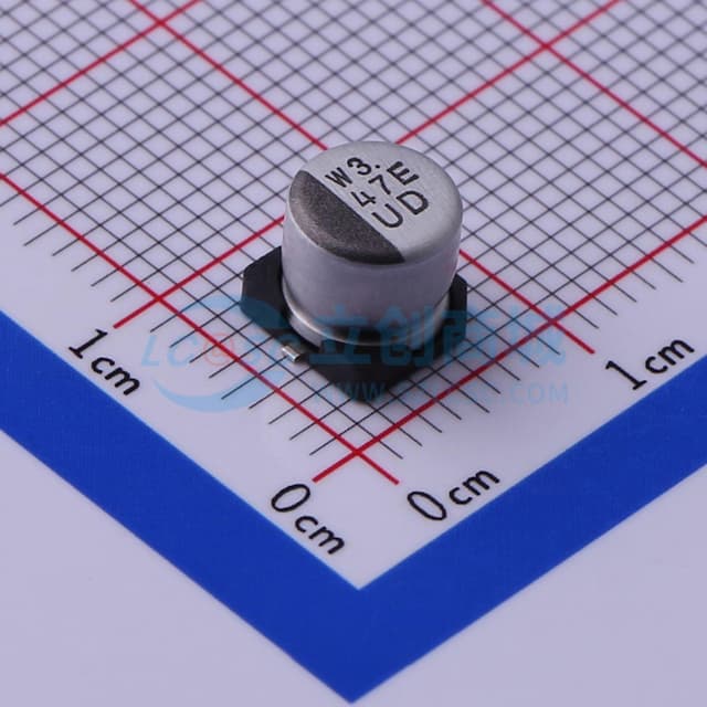 47uF ±20% 25V实物图