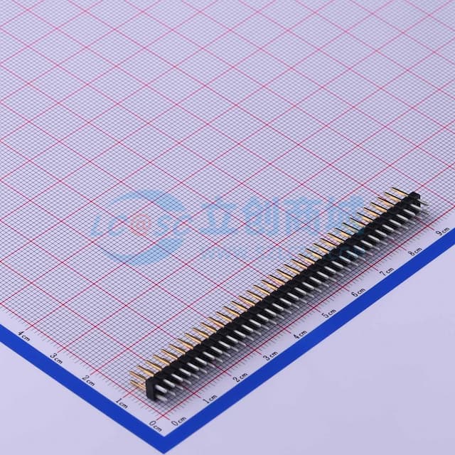 间距:2.54mm 方针 直插 【排针】实物图