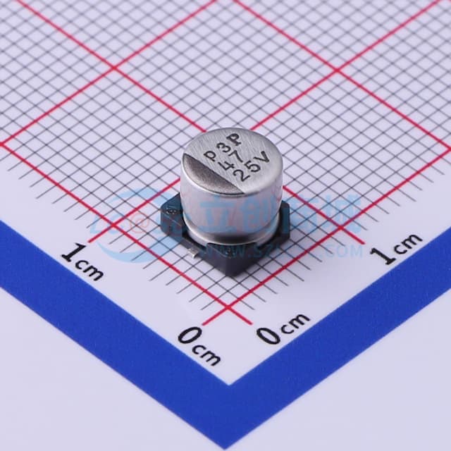 47uF ±20% 25V实物图