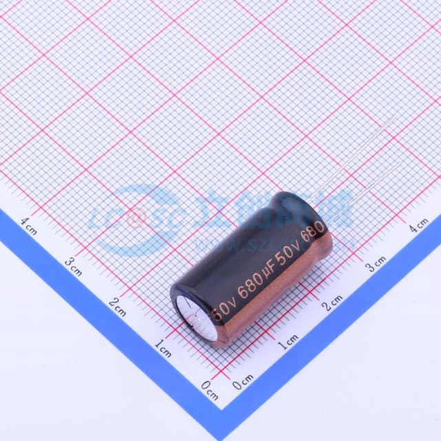 680uF ±20% 50V 【插件】实物图