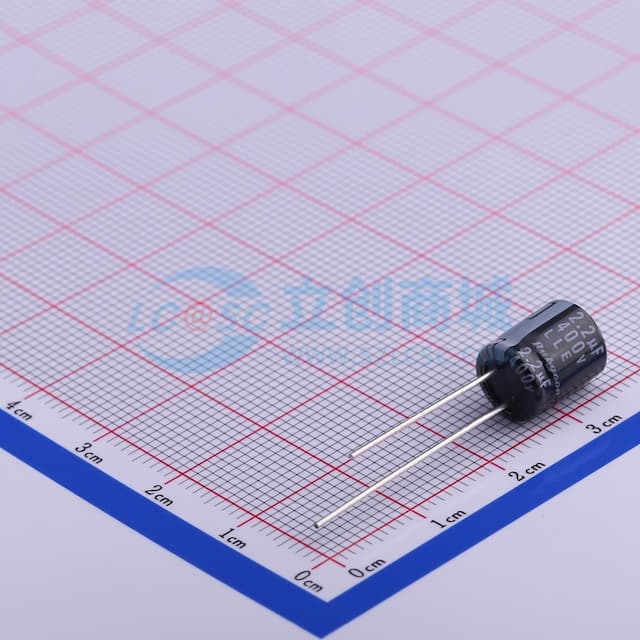 2.2uF ±20% 400V 【插件】实物图