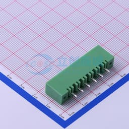 5.08mm 1x6P 排数:1 每排P数:6 螺丝固定 【插拔】缩略图