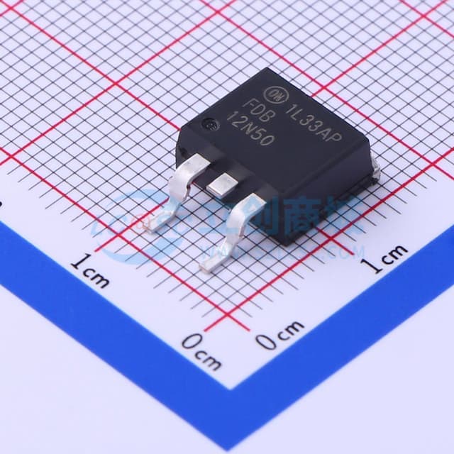 FDB12N50TM实物图