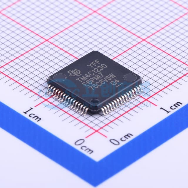 具有 80MHz 频率、128KB 闪存、32KB RAM、CAN、采用 64 引脚 LQFP 封装、基于 Arm Cortex-M4F 的 32 位 MCU实物图