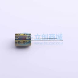 120uF ±20% 80V 【引线】缩略图