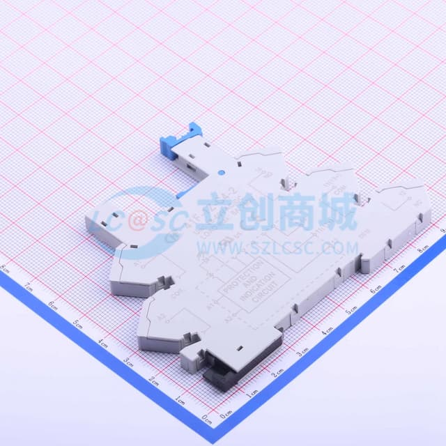 继电器插座实物图