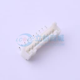 白色 1x10P 间距:2mm 弯插【插件】缩略图