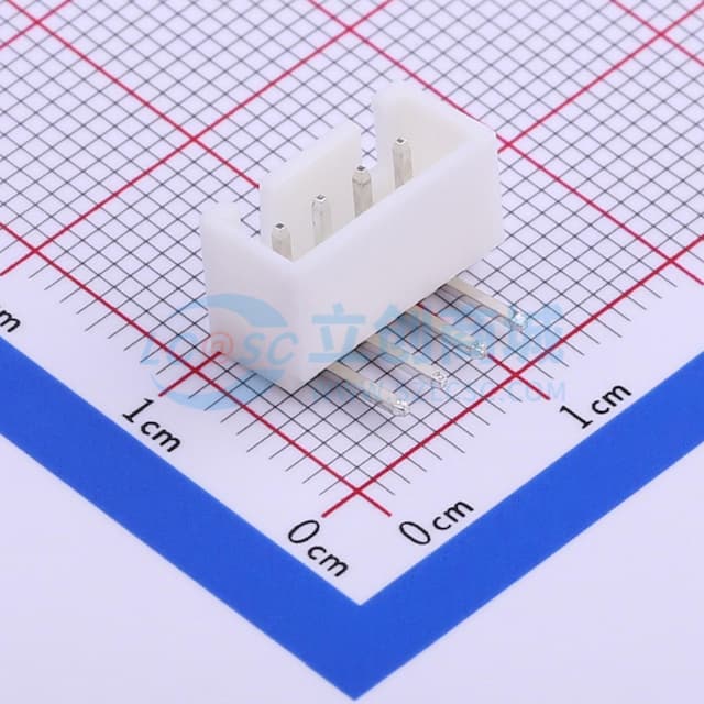 1x4P 间距:2.5mm 弯插 【插件】实物图