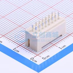 2x8P 间距:2mm 直插 系列:PHB 【插件】缩略图