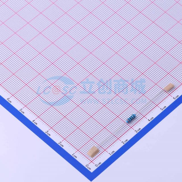 3kΩ ±1% 500mW 金属膜电阻 【插件】实物图