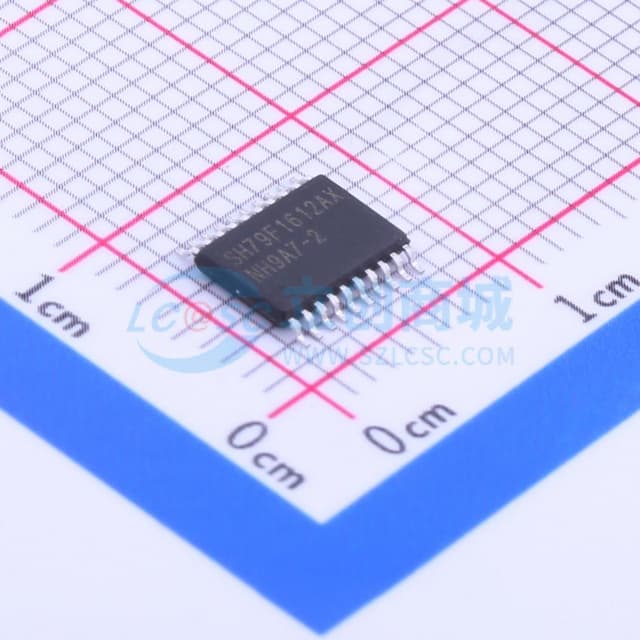 SH79F1612AX实物图