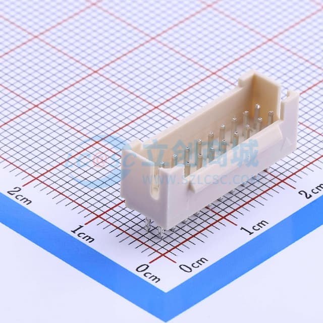 2x10P 间距:2mm 直插 系列:PHB 【插件】实物图