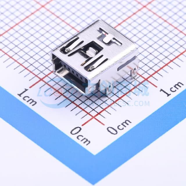 Mini-B 母 卧贴实物图