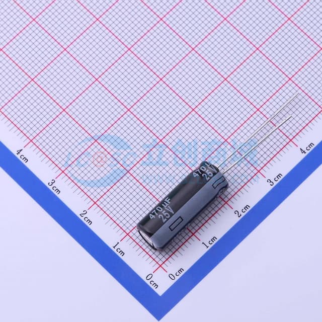 470uF ±20% 25V 【插件】实物图