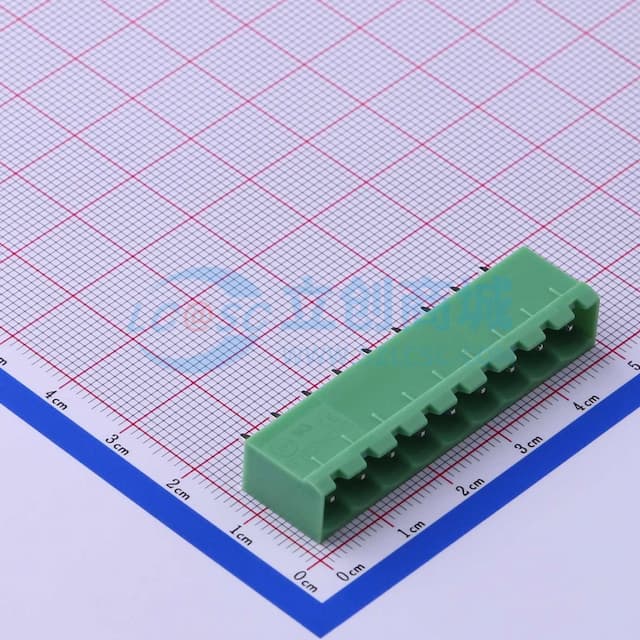 5.08mm 1x9P 排数:1 每排P数:9 【插拔】实物图