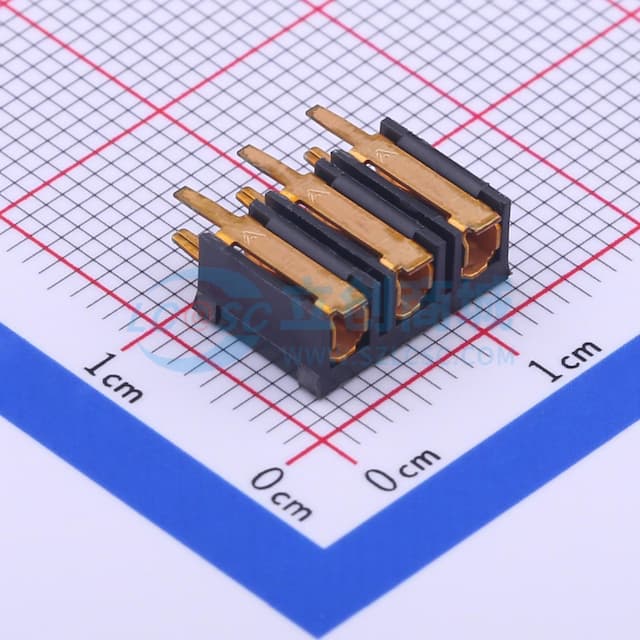 1x3P 间距:3.96mm 【插件】实物图