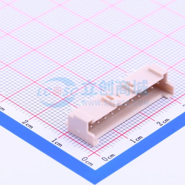 系列:XA 间距:2.5mm 1x11P【插件】实物图