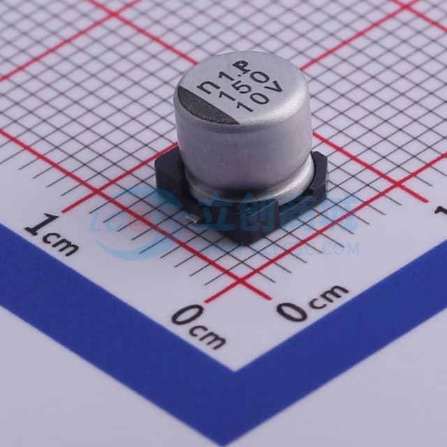 150uF ±20% 10V实物图